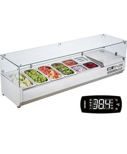 Commercial Refrigerated Condiments Station