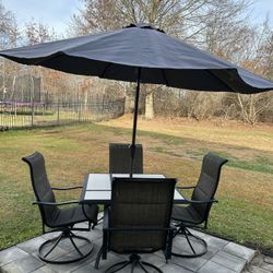 Grey Patio Set