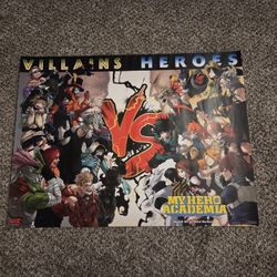 My Hero Academia SDCC anime manga art print