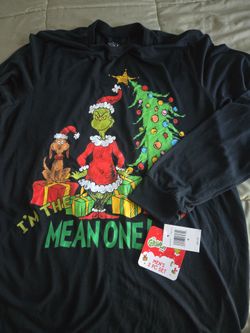 The Grinch Men pj shirt