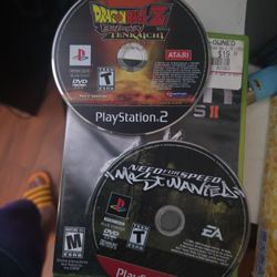 PlayStation 2  And Ps3 Games Disc Only