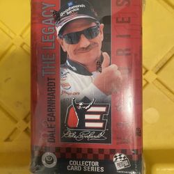 factory-sealed 2004 Press Pass Dale Earnhardt "The Legacy" Collector Card Nascar Series tin set 