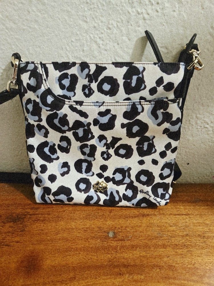 RADLEY LONDON Animal Print with Scottie Dog Print Small Crossbody Purse