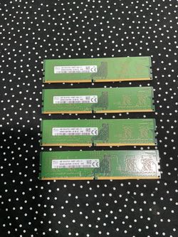 SK Hynix 16GB 4GB x4 DDR4 2400MHz RAM x4