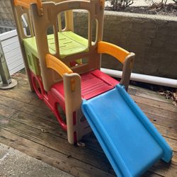 Toddler Outdoor Play set Climb And Slide $40 Must Go 