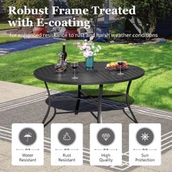 Round Patio Table
