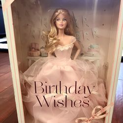 2012 Collectible Birthday Barbie Doll - Mattel Barbie Collector
