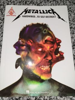 HARDWIRED...TO SELF-DESTRUCT - GUITAR TABLATURE BOOK

