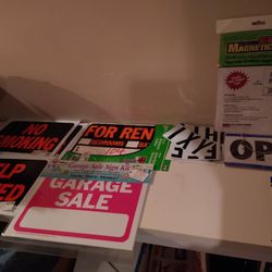 Keep Out And Other Business Signs 