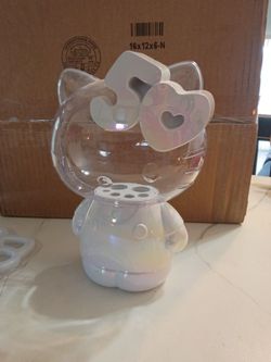 Hello Kitty 50th Anniversary Clear makeup brush holder