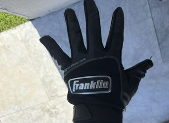 Black And Silver Baseball Gloves