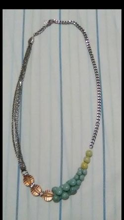 Necklace 29" chain Womens costume jewelry Fashion jewelry beads beaded