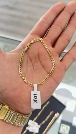 10k Cuban Bracelet