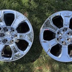 2019-2025 Ram 1500 Chrome Rims