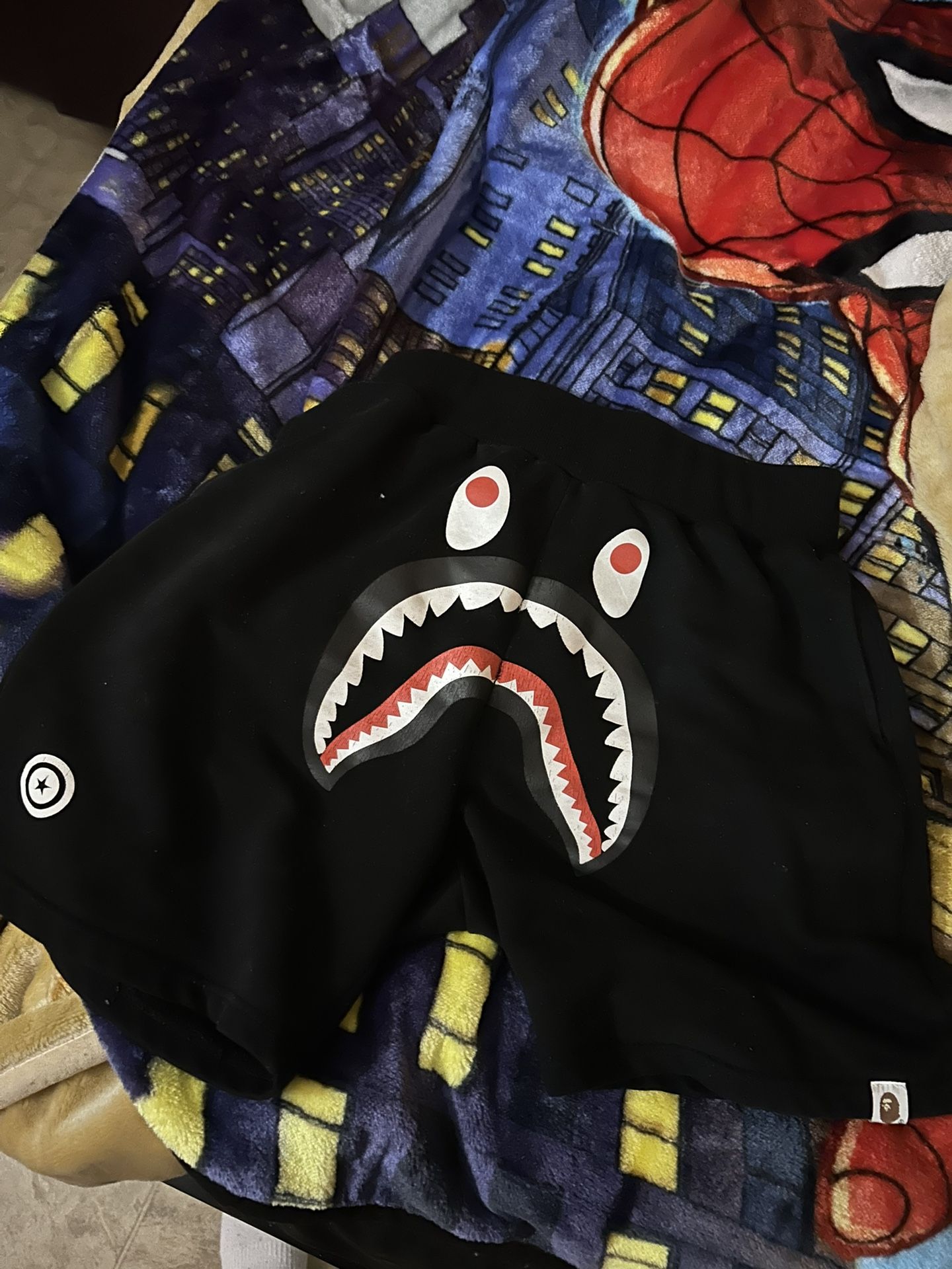 Bape Shorts & Essential Hoodie 