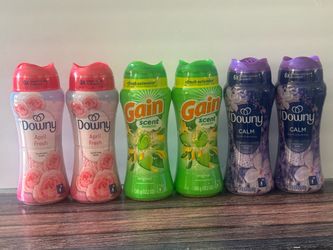 Downy and Gain Laundry Scent Boosters Bundle