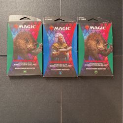 Magic Dungeons And Dragons Adventures In The Forgotten Realms Boosters Lot of 3