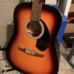 Like New Fender FA125 Dreadnought Acoustic Guitar 