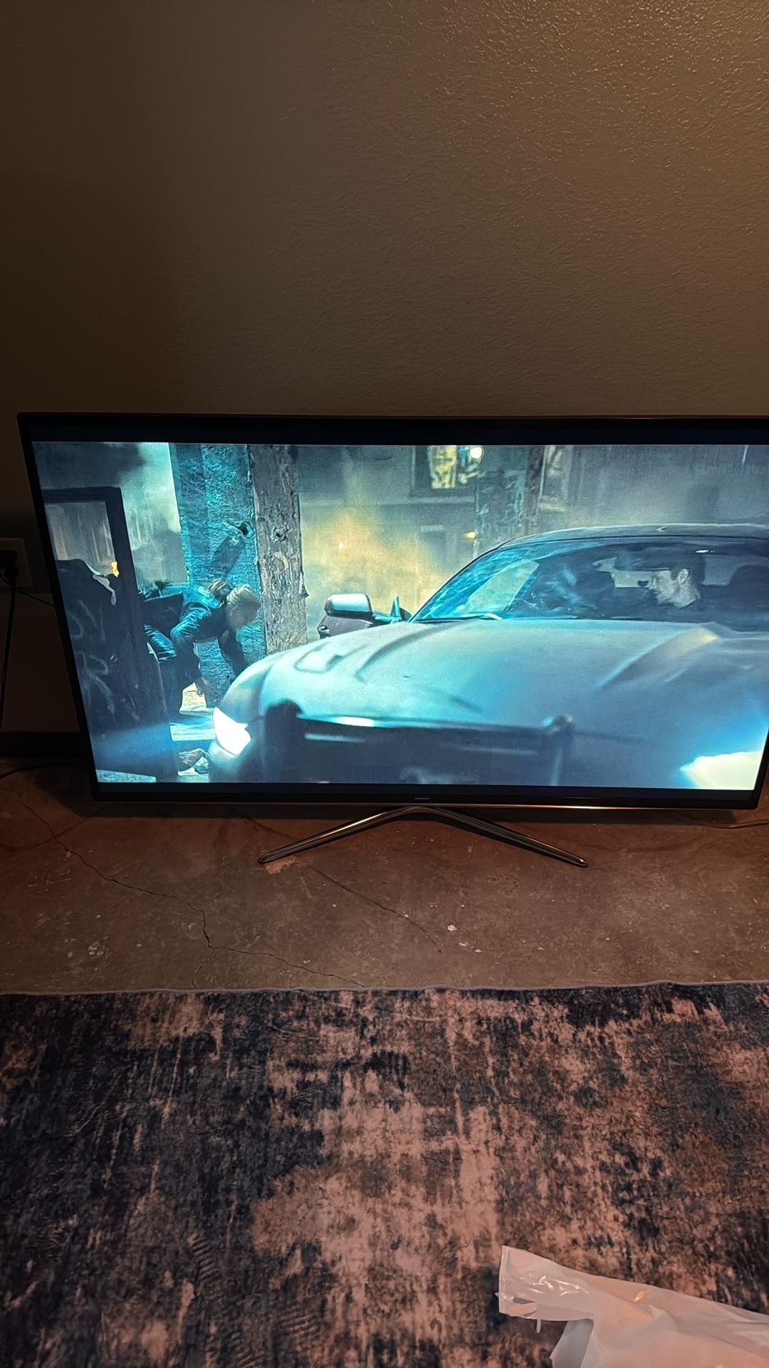 60 In Samsung Tv With Roku Stick For Streaming. Also Comes With Lg Sound Bar