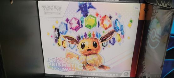 POKEMON PRISMATIC EVOLUTIONS SEALED LEGIT