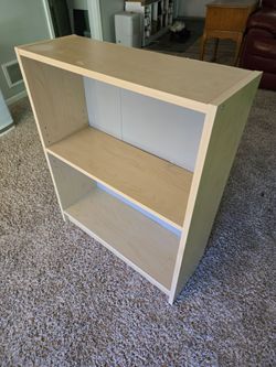 Wooden Bookshelf - Natural oak