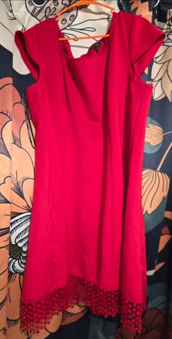 Red Lane Bryant Dress