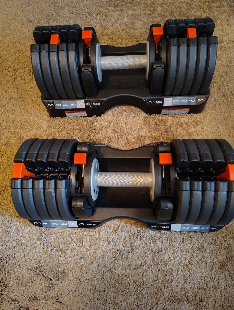 Nordic Track Adjustable Dumbbells