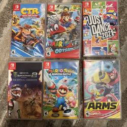 Used Nintendo switch Games