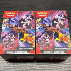 Pokemon Destined Rivals Booster Bundle x2