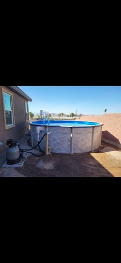 15' x 52" Weekender above ground pool