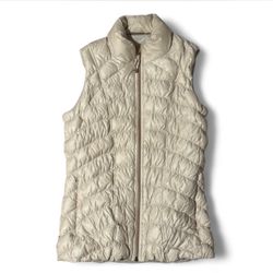 Athleta puffer downtime full zip vest 