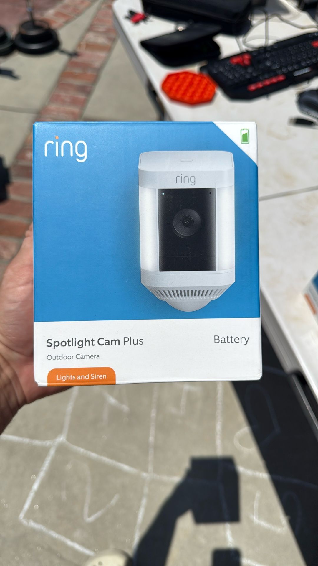 Spotlight Cam Plus Battery Outdoor Camera