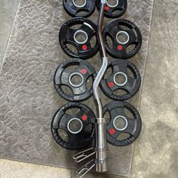 Olympic Curl Bar Weights