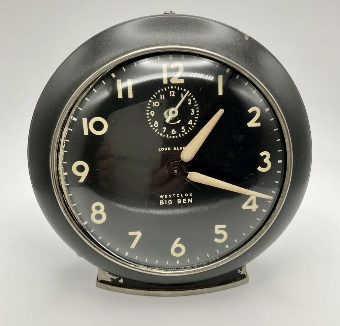 Vintage Westclox Big Ben Loud Alarm Clock ca. 1(contact info removed)