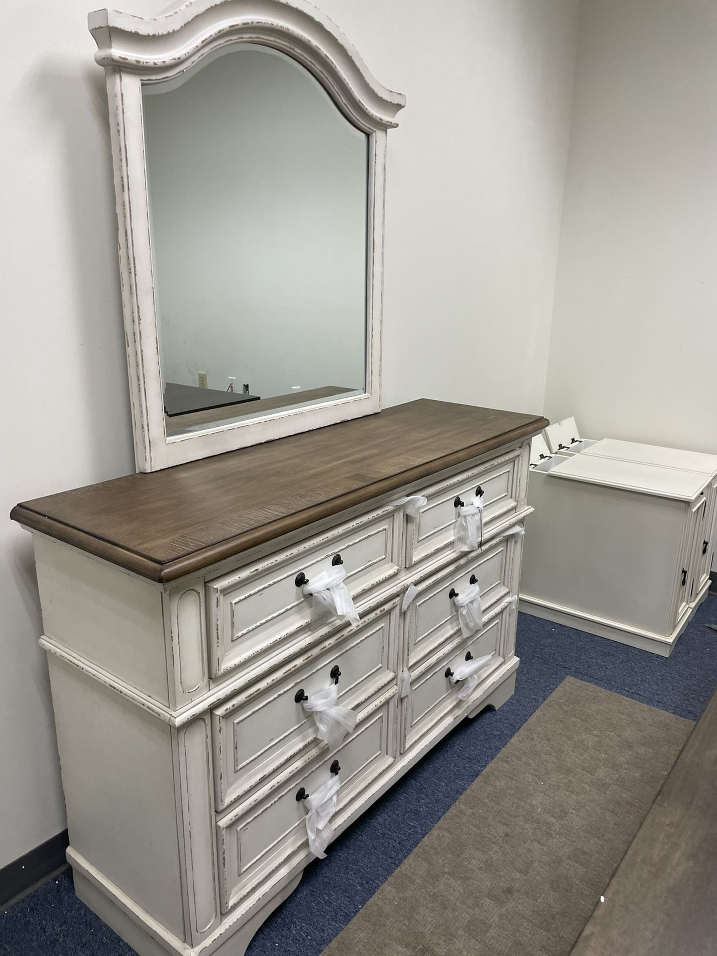 Brand new Farmhouse dresser and mirror