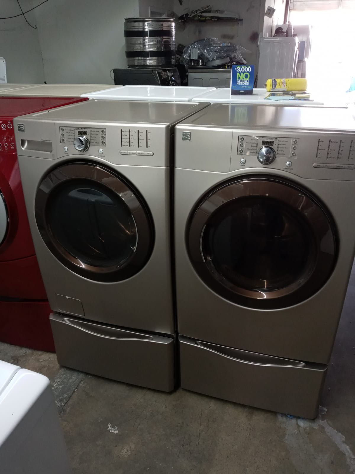 Kenmore ELITE washer and dryer electric nice set
