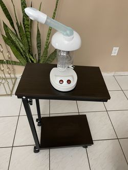 Vaporizador Para Facial Con Su Mesa