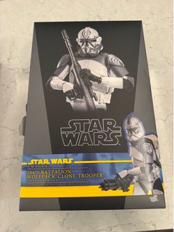 Star Wars Hot Toys Wolf Pack Clone