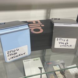 Z Flip 4, 5, 6 Unlocked. Cash Or $50 Down W Approval 