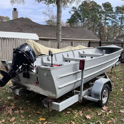 18ft Modified V-Bottom   8-10Hp Tohatsu 2014 