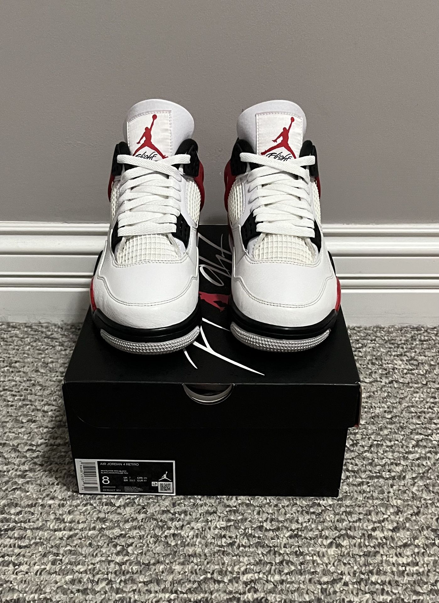 Jordan 4 Red Cement Need Gone Today Asap!!!!!