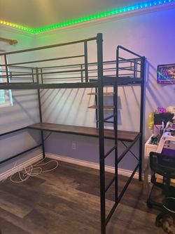 Loft Bed with desk