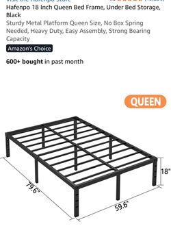 Queen bed frame
