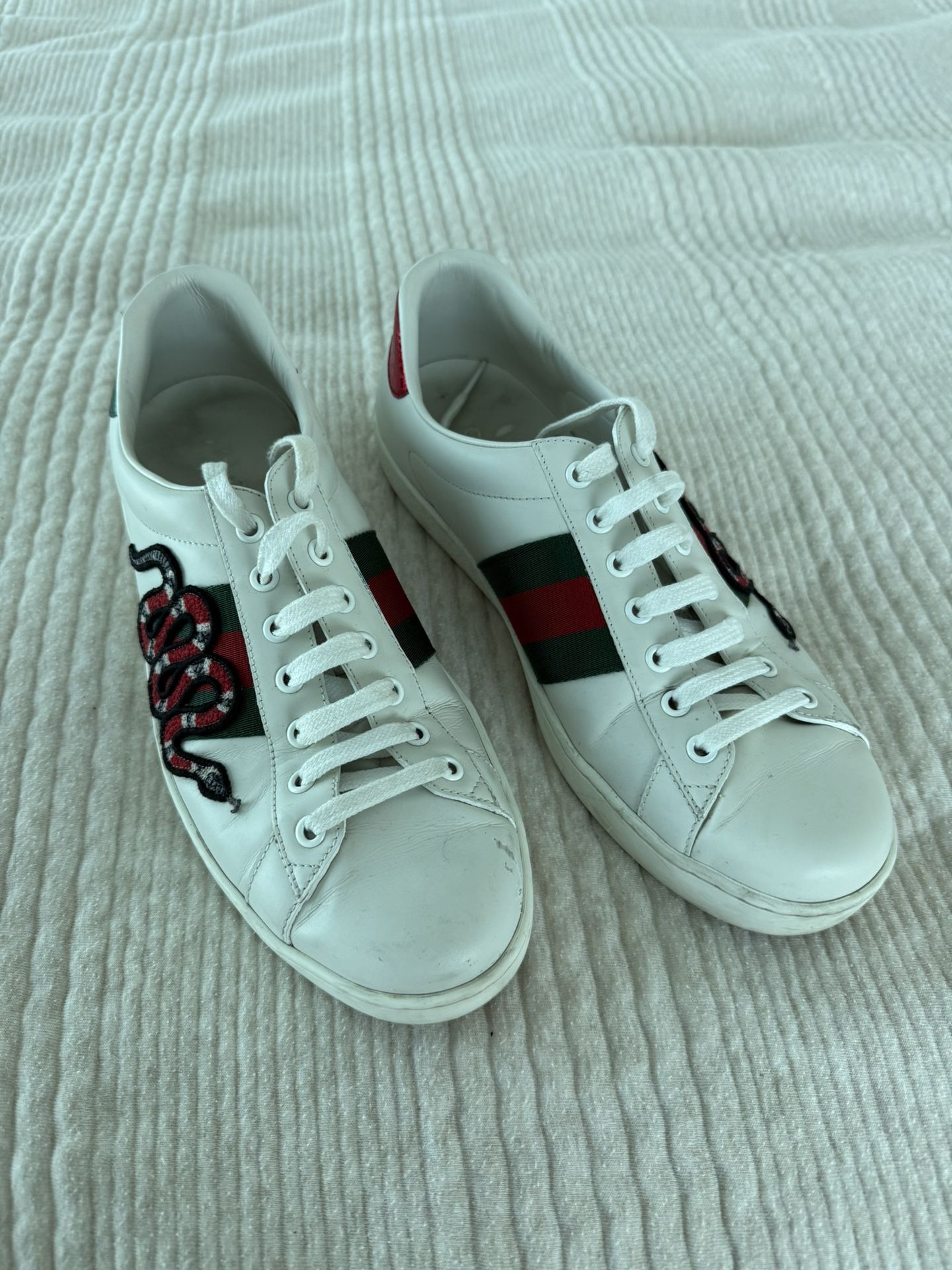 REAL Gucci Ace Bee Sneakers, Men 8