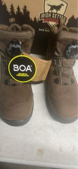 Botas de mujer redwings waterproof Sz 8.5 B steel toe
