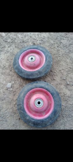 Dolly cart solid wheels