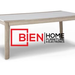 Wendora Bisque/White Dining Table

