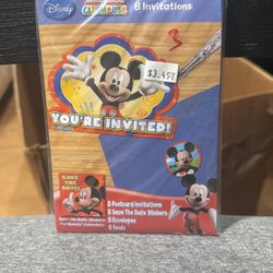 Invitations- Mickey Mouse