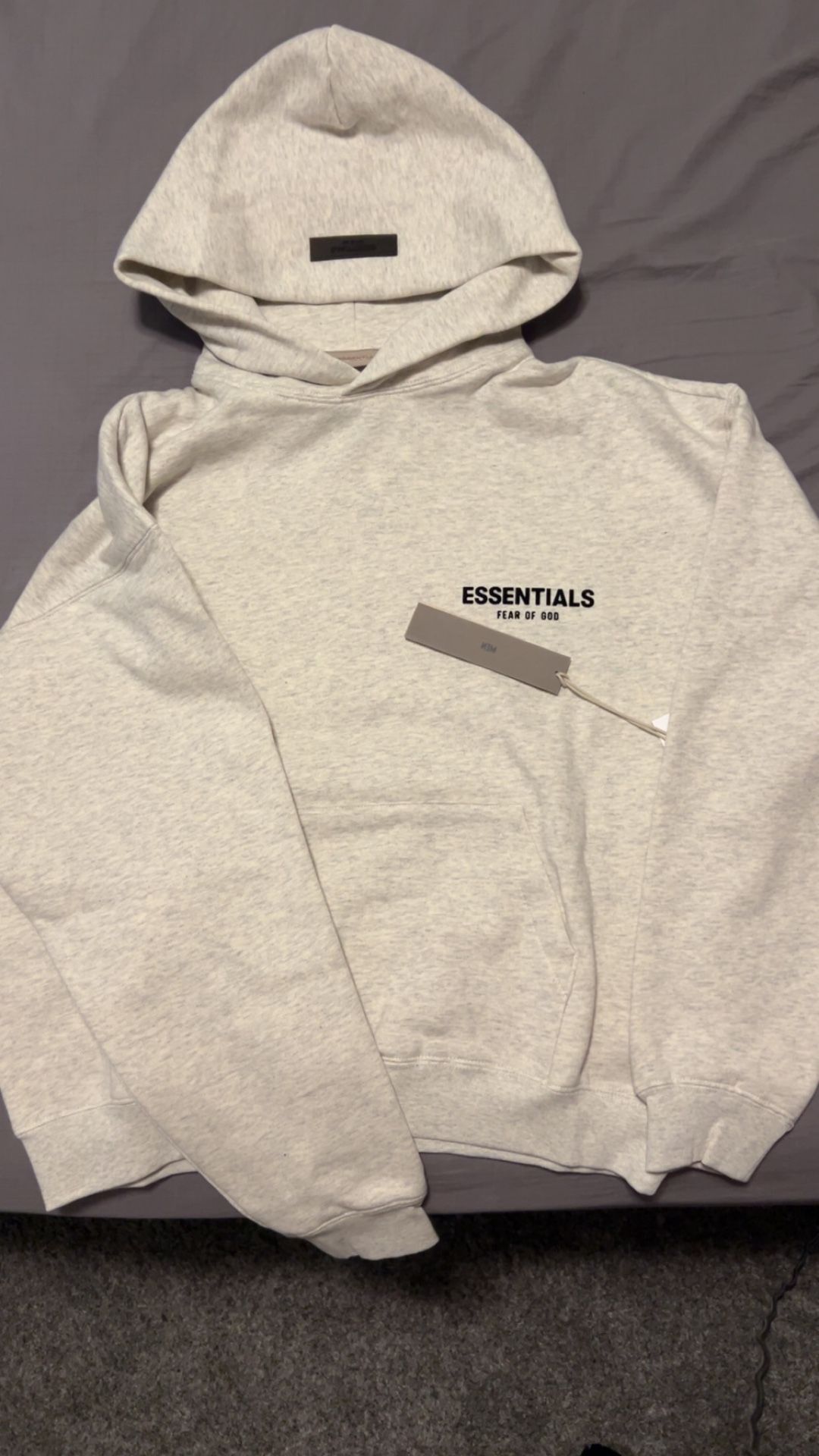 Light Oatmeal Essentials Hoodie 