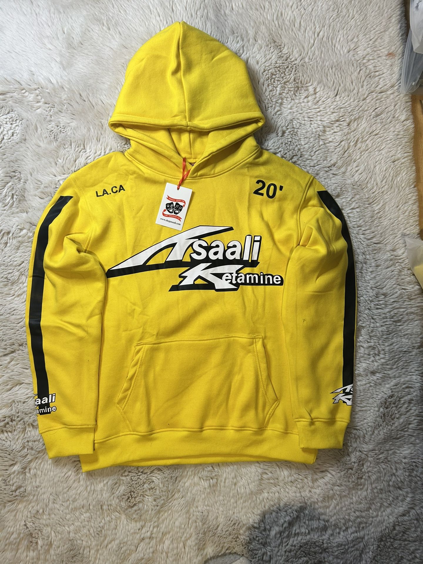 Yellow Asaali Hoodie